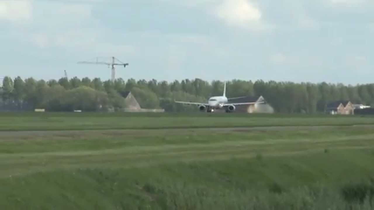 [HD] vliegtuigen spotten op Schiphol ( Goed geluid )