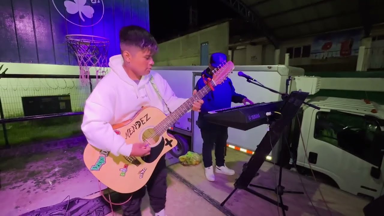 No pudo cantar Fidencio Mendez por cuestiones de Salúd pero se presentó para el Baile en Coicoyán