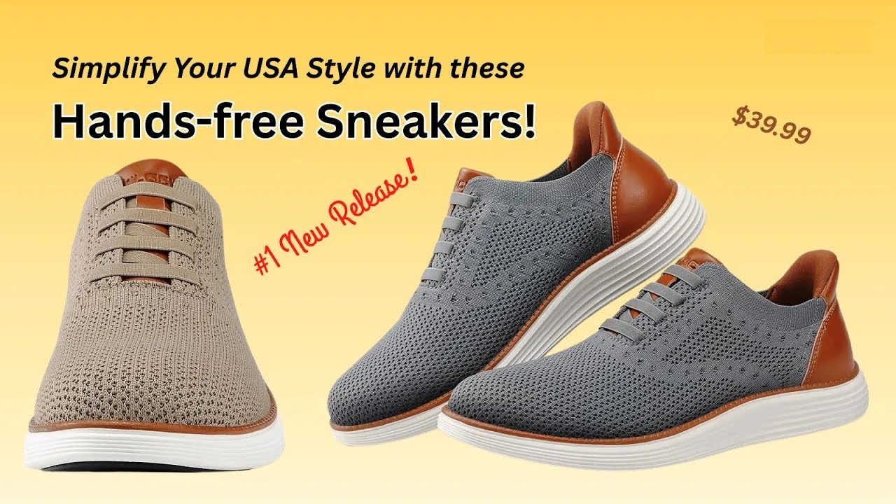👟 VILOCY Hands-Free Sneakers USA&ndash; $39.99 | New Release! 🏙️