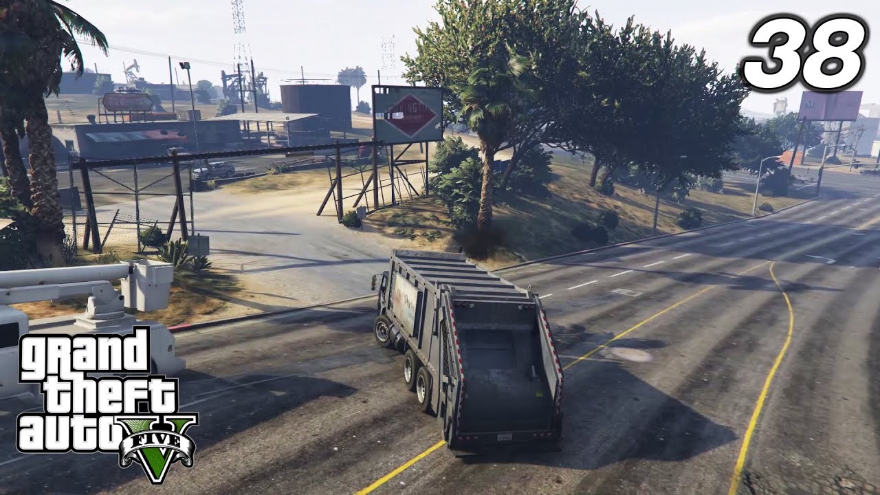 38 - GTA 5 | Tow Truck & Trash Truck - Mission | Grand Theft Auto 5 Gameplay Walkthrough