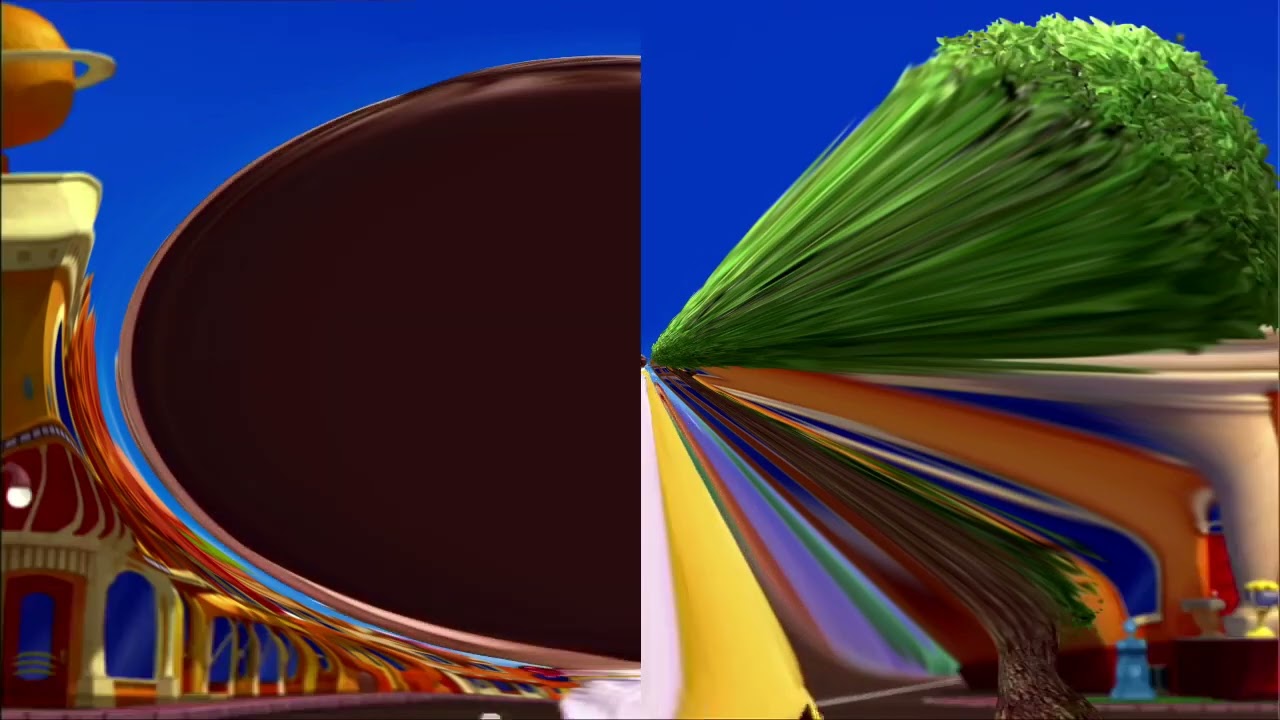 The Mine Song but every mine reverses lowers/highers the pitch