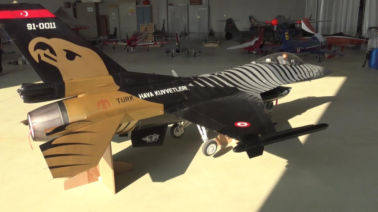 RC Jet Solo Türk F-16 Scale Turbien by Amer Team Pakistan