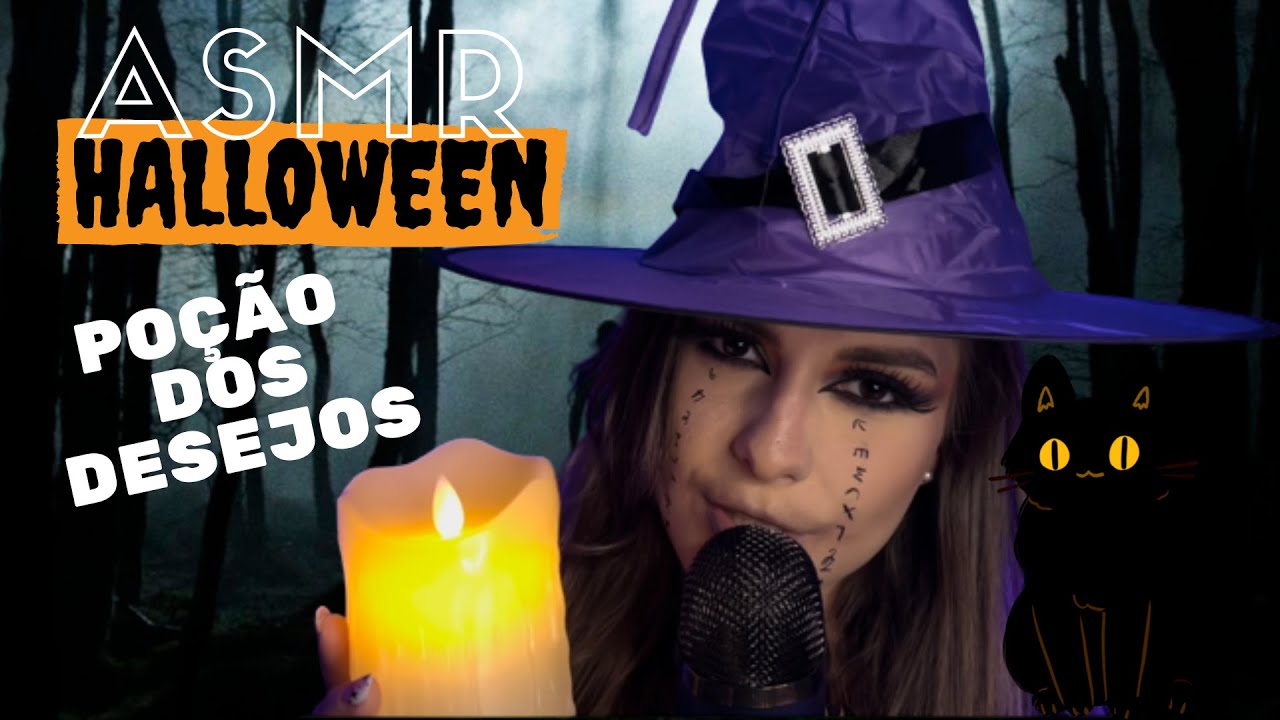 HALLOWEEN ASMR - Poção dos desejos (feitiço de bruxa)