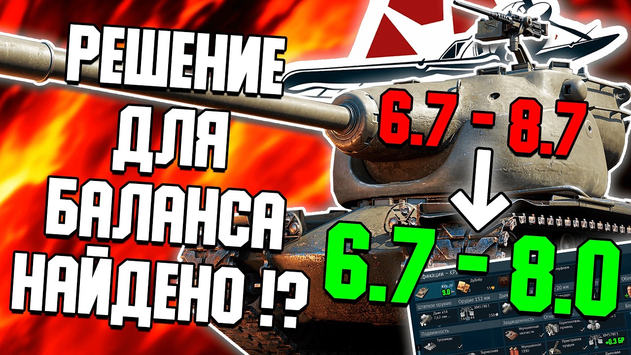 РЕШЕНИЕ ГЛАВНОЙ ПРОБЛЕМЫ БАЛАНСА - ЛЬГОТНЫЕ БОЕВЫЕ РЕЙТИНГИ В WAR THUNDER