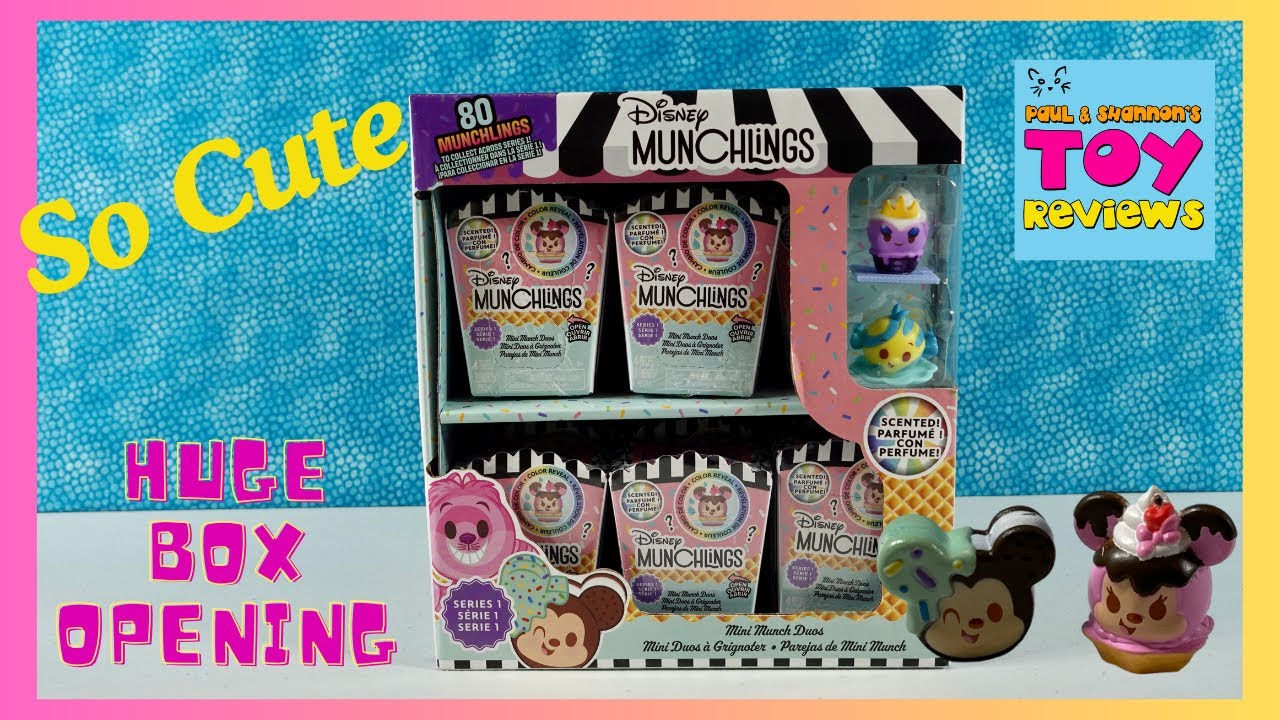 Фигурки Disney Munchlings Mini Munch Duos Series 1 в коробке