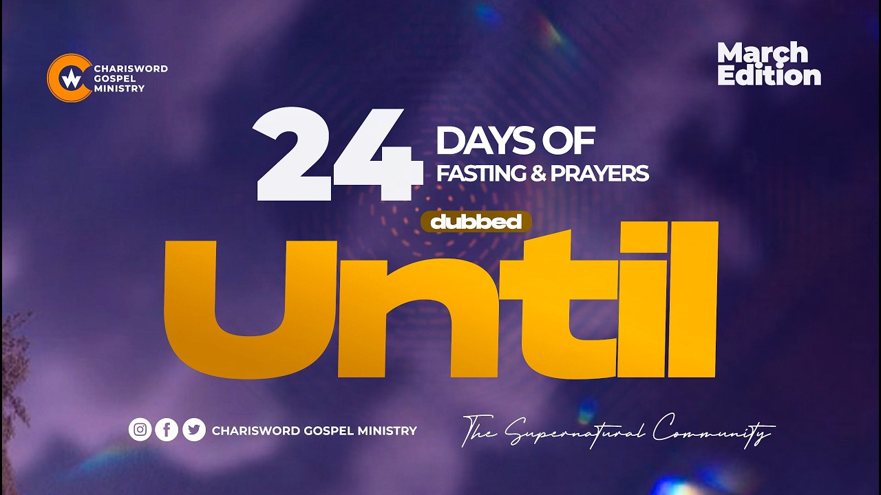 24 Days of Fasting and Prayers || Day 1 || Morning Session || UNTIL || Apostle Stephen Pneuma