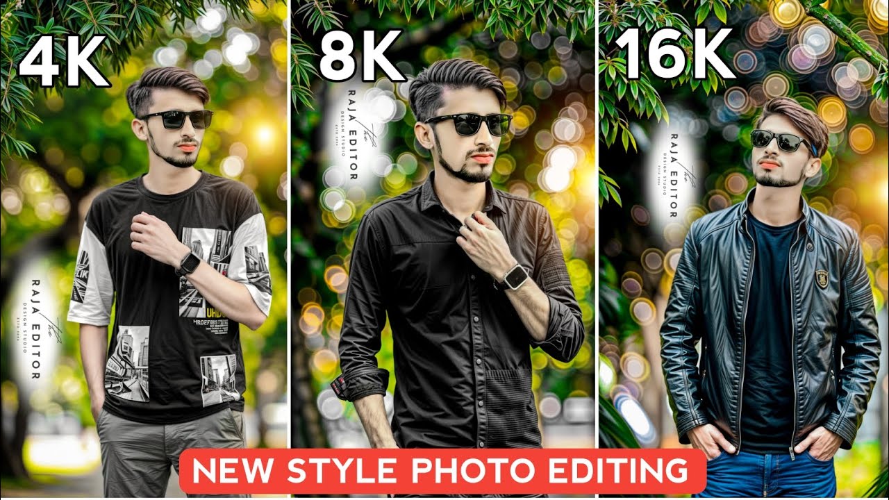 😱4K,8K,16K Photo Editing Kaise Karien | New Style Photo Editing 