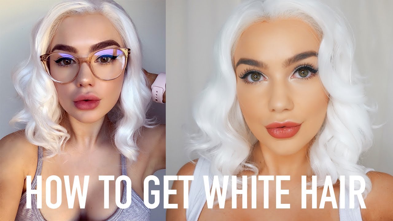КАК ПОЛУЧИТЬ СЕДЫЕ ВОЛОСЫ | ОБЗОР EVA HAIR