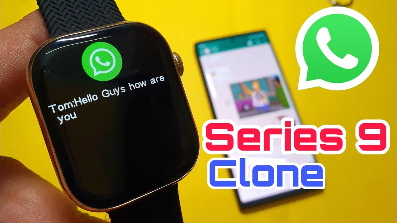 How To Get WhatsApp In Series 9 Clone | Get WhatsApp in 8 ultra / Series 9 / C800 Smartwatch