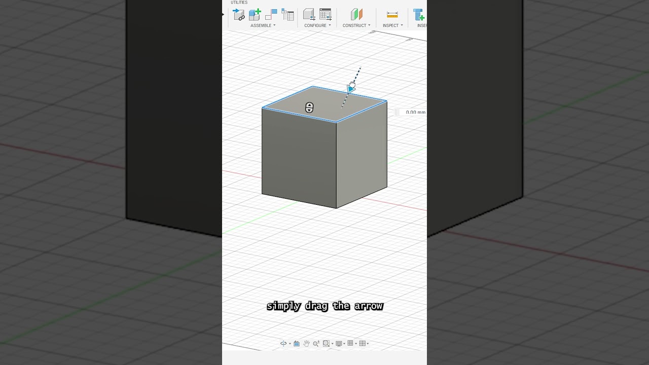How to Round Off Edges in Fusion 360 (Beginner CAD Tip)