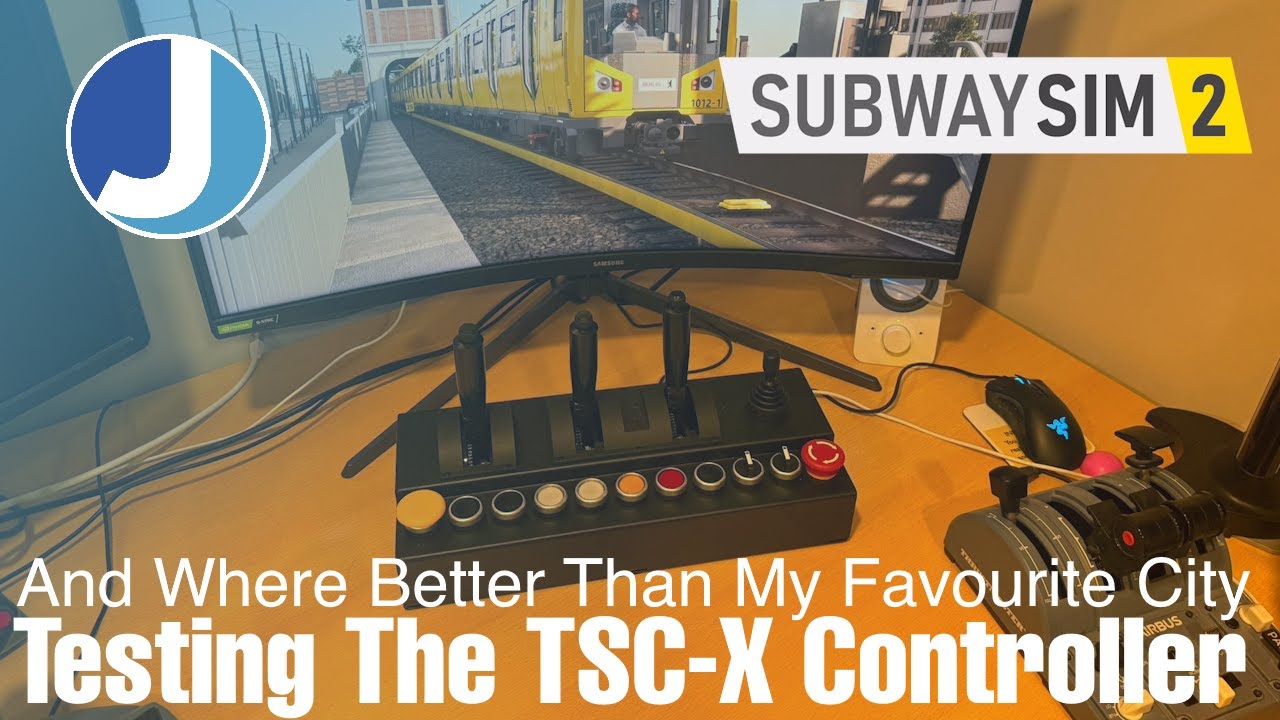 Тестирование контроллера симулятора поезда TSC-X | U-Bahn U1 | SubwaySim 2 | Берлин