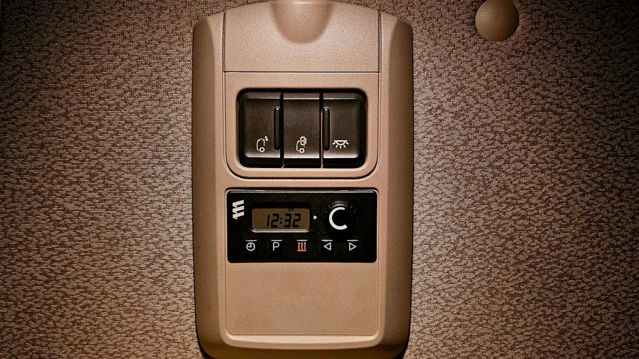 Jak zaprogramować postojowe webasto w DAF-ie