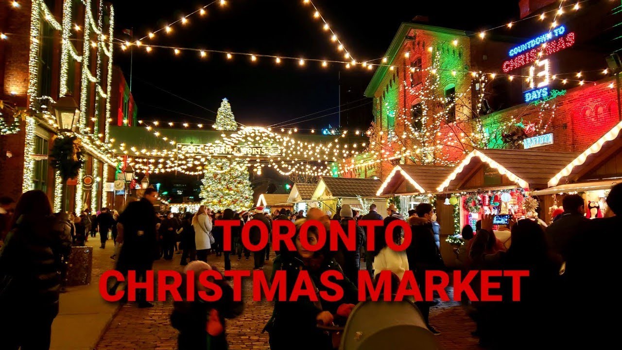 Distillery District Winter Village Christmas Market 2025 - Don't Miss The Best Christmas Market!!!