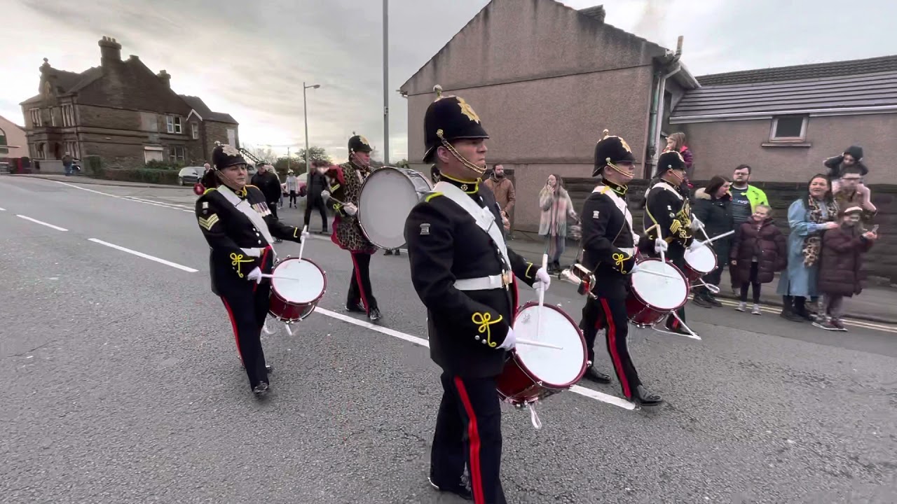 Port Talbot Remembrance Day Parade. 14-11-2021