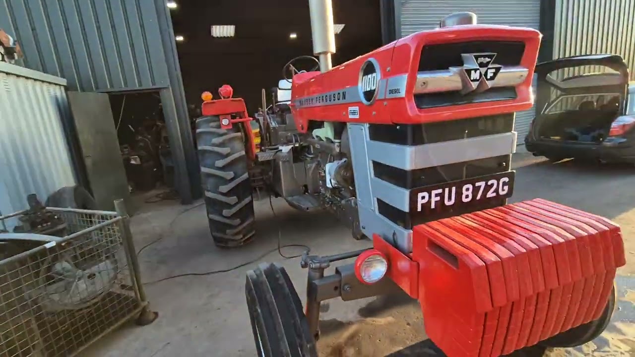 Massey Ferguson 1100 on the dyno