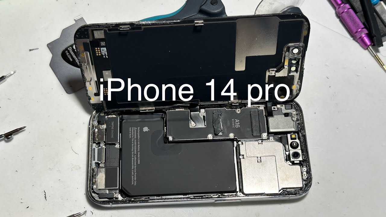 iPhone 14 pro screen replacement cambio schermo iMania