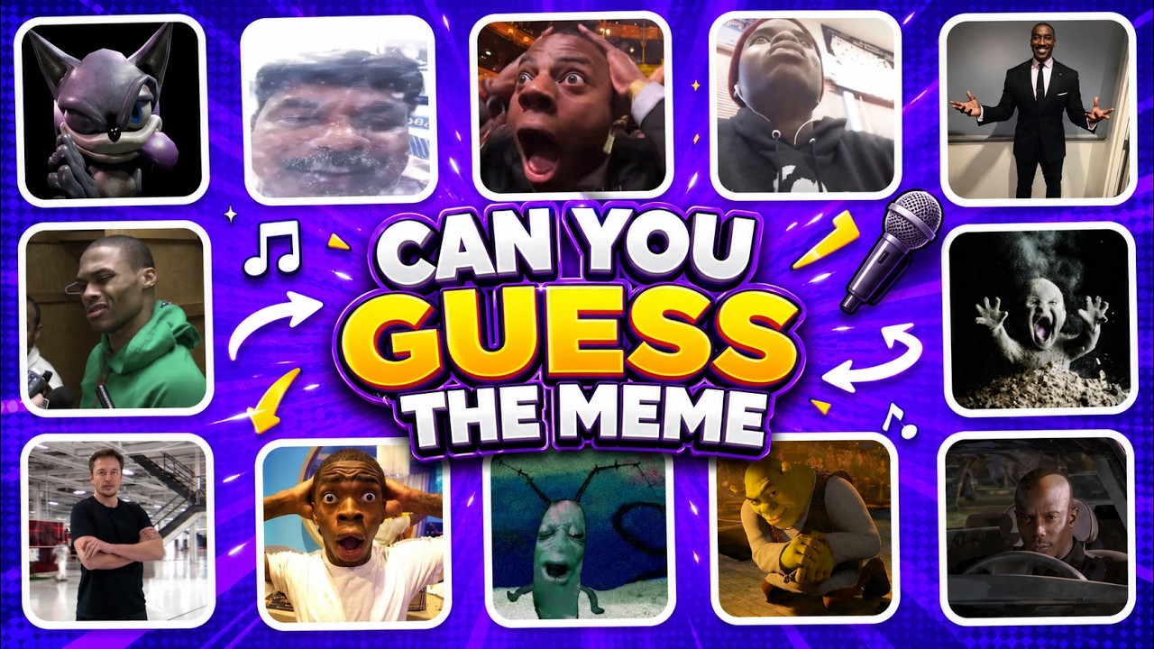 Guess The Meme Challenge | 2026 Viral edition 🤩