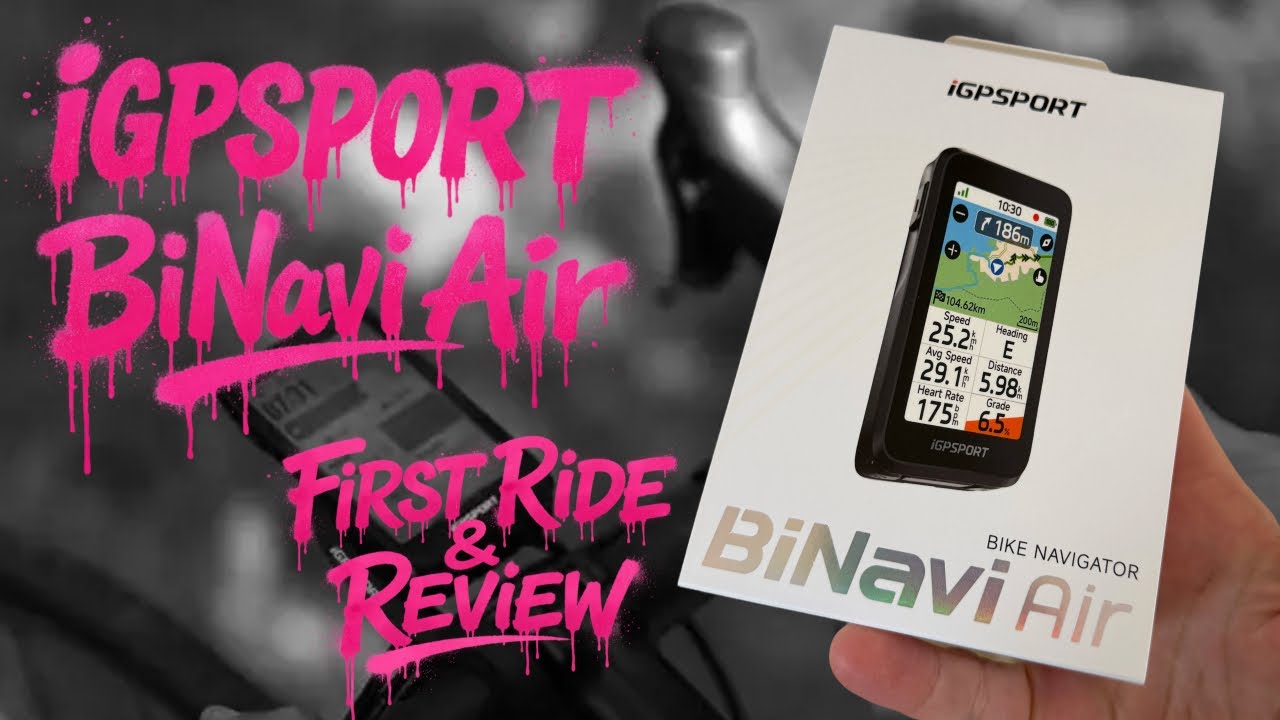 iGPSPORT BiNavi Air! First Impressions and Unboxing!