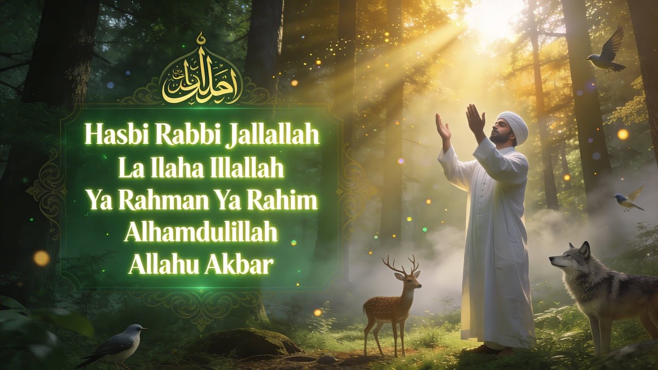 When Nature Remembers Allah | Beautiful Dhikr (Hasbi Rabbi Jallallah, La Ilaha Illallah)