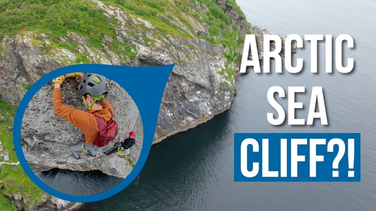 Climbing a Stunning Sea Cliff in Northern Norway | Rampen Via Ferrata