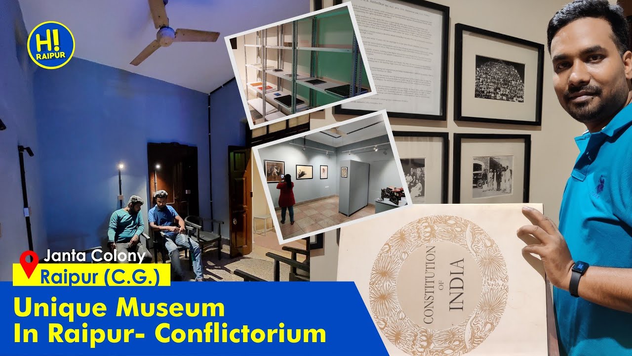 Unique Museum in Raipur City | Hi Raipur Vlog15 | Conflictorium Raipur