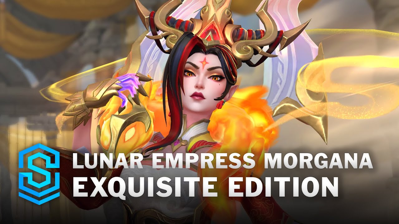 Lunar Empress Morgana Exquisite Edition Wild Rift Skin Spotlight