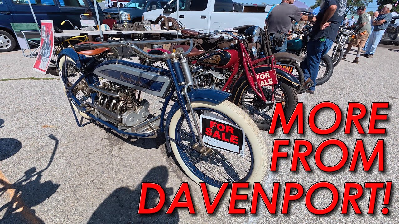 MORE FROM THE INCREDIBLE DAVENPORT IOWA MOTORCYCLE SWAP MEET