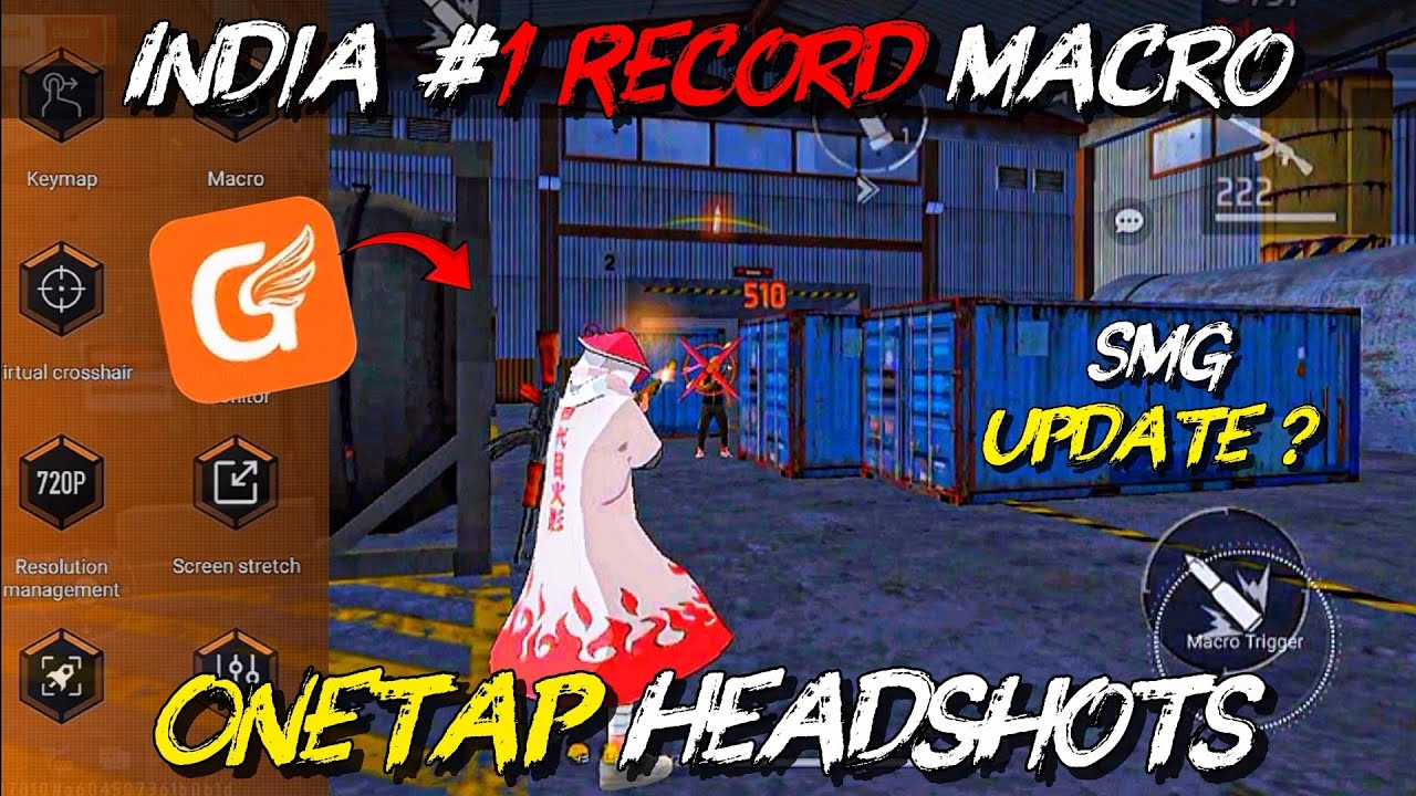 FREE FIRE HEADSHOT MACRO | FREE FIRE RECORD MACRO | GG GAME SPACE FREE FIRE AWM | FREE FIRE ONETAP