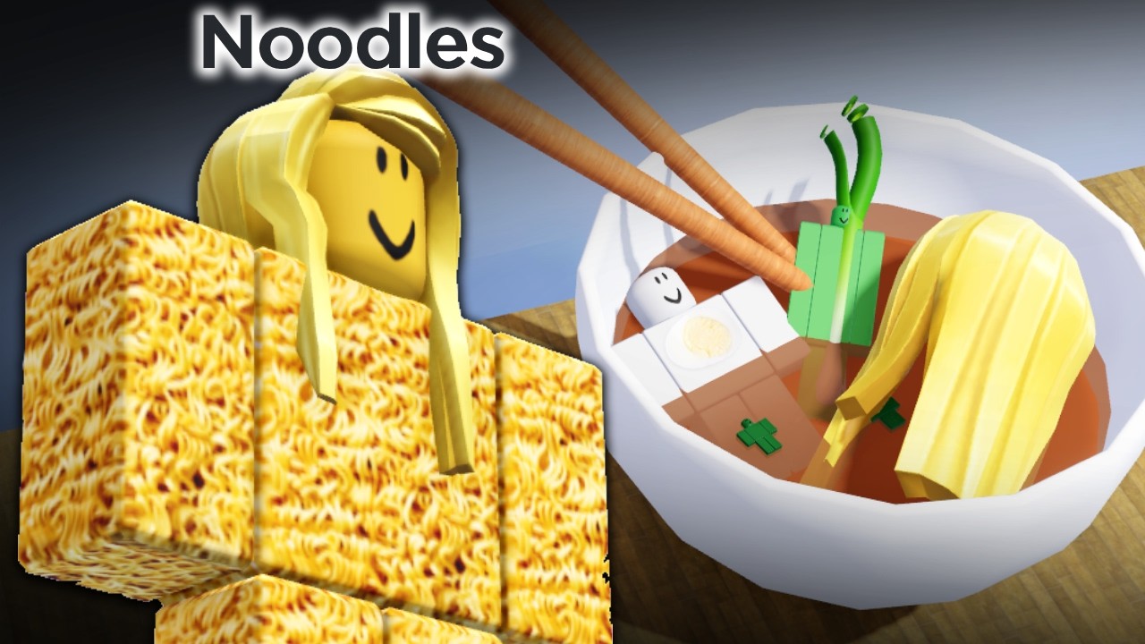 Как приготовить рамен в ROBLOX
