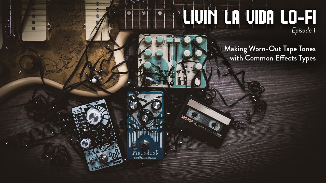 Lo-Fi Guitar Tone Tutorial - How to Make Worn-Out Tape Sounds