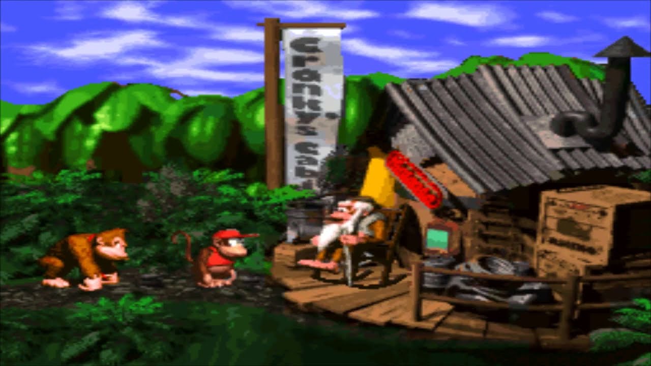 DONKEY KONG COUNTRY at&eacute; o primeiro save - SNES