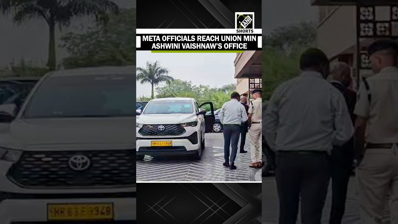 WATCH! META officials reach union IT minister Ashwini Vaishnaw&rsquo;s office