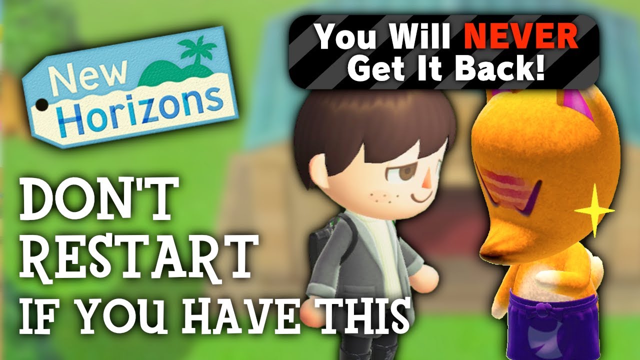 DON'T Restart If Your Island Has This in Animal Crossing New Horizons