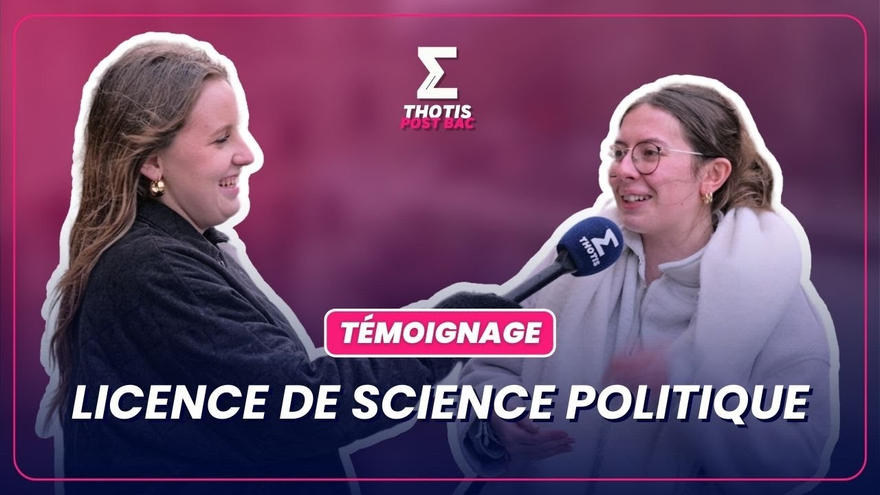 Licence science politique : t&eacute;moignage &eacute;tudiant