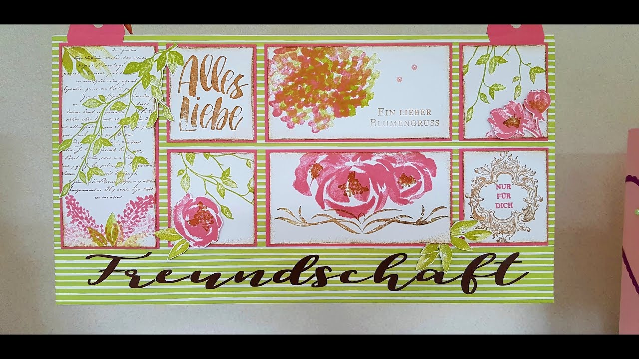 Anleitung Bastelpaket mit Beautiful Friendship von Stampin`Up!