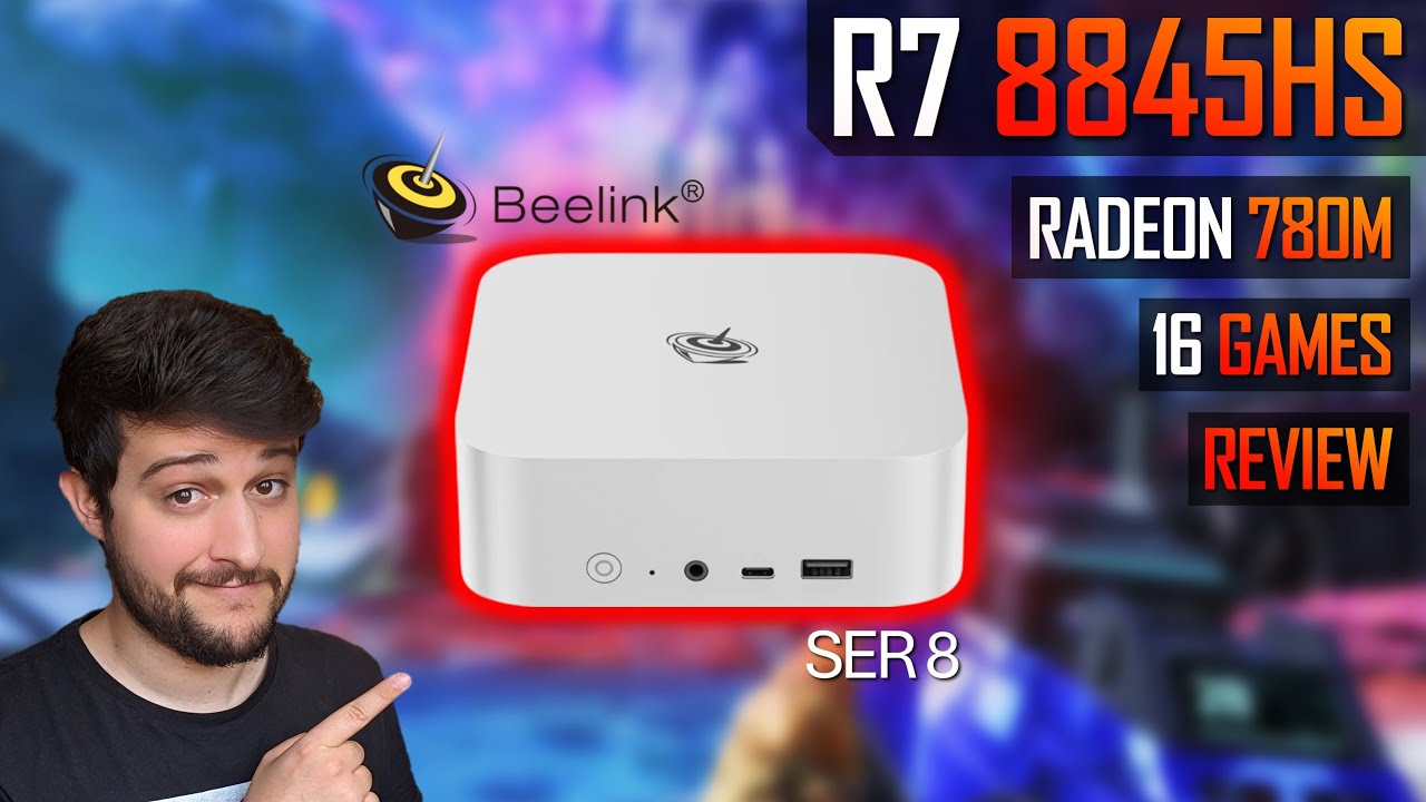 Тестирование Ryzen 7 8845HS и Radeon 780M! с помощью мини-ПК Beelink SER 8