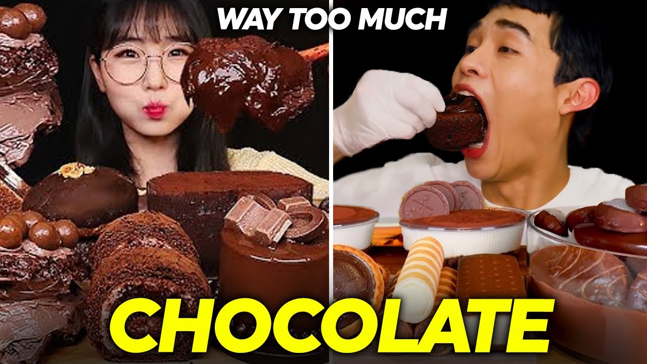 Mukbangers go CRAZY FOR CHOCOLATE