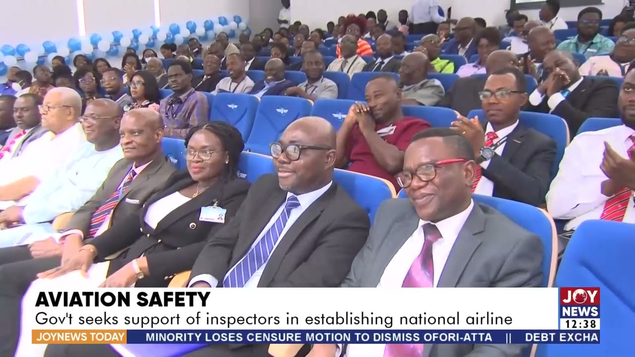 Aviation safety: Gov't seeks support of inspectors in establishing national airline - JoyNews Today