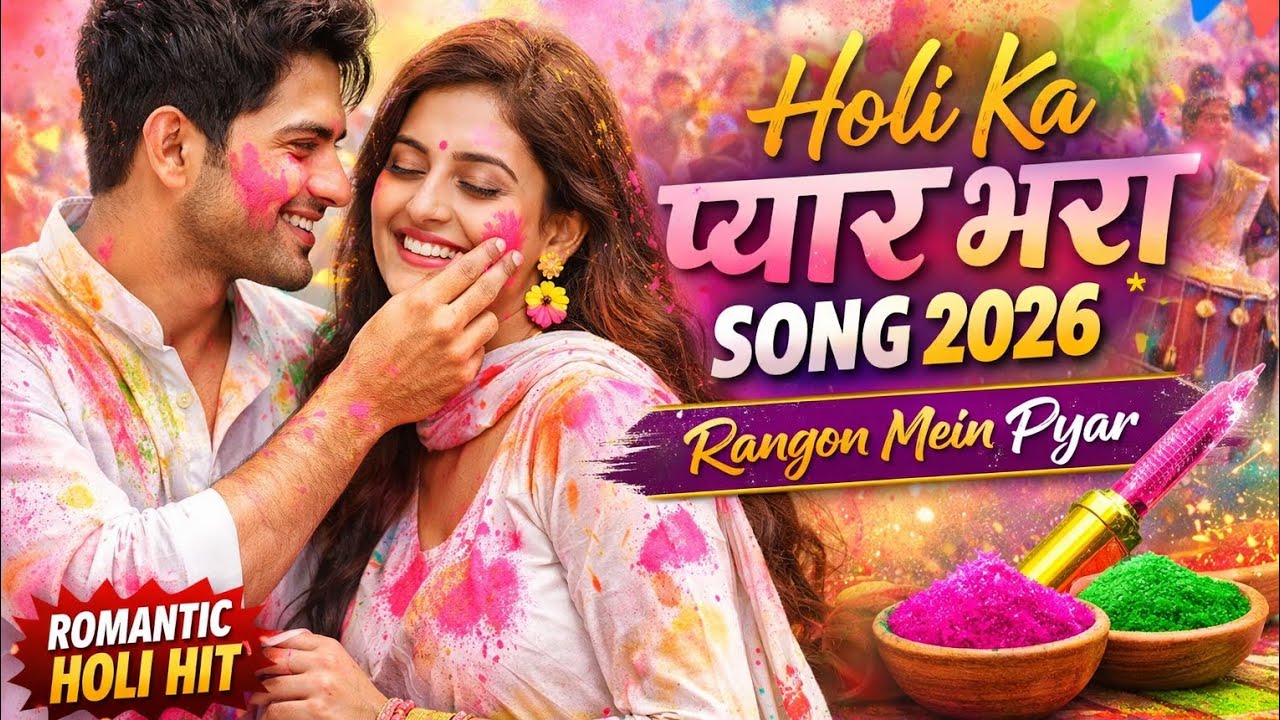 Holi Ka Pyar Bhara Song 2026 | Rangon Mein Pyar | Romantic Holi Song