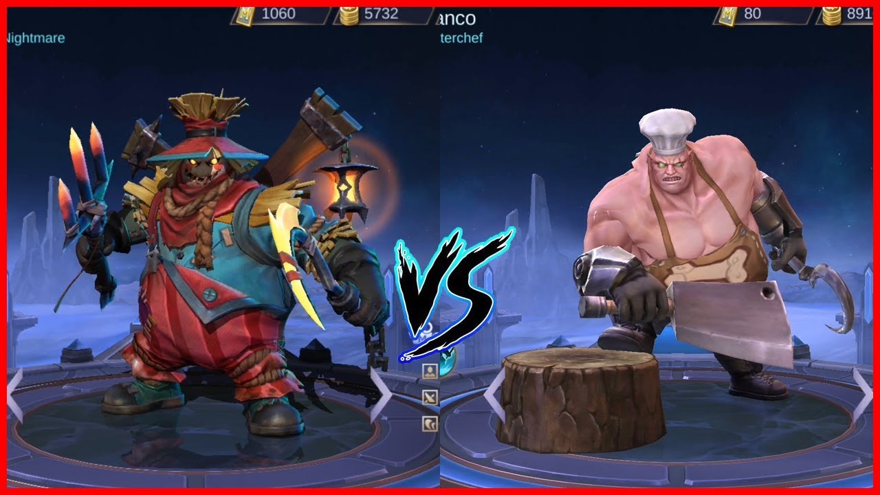 Franco halloween skin comparison
