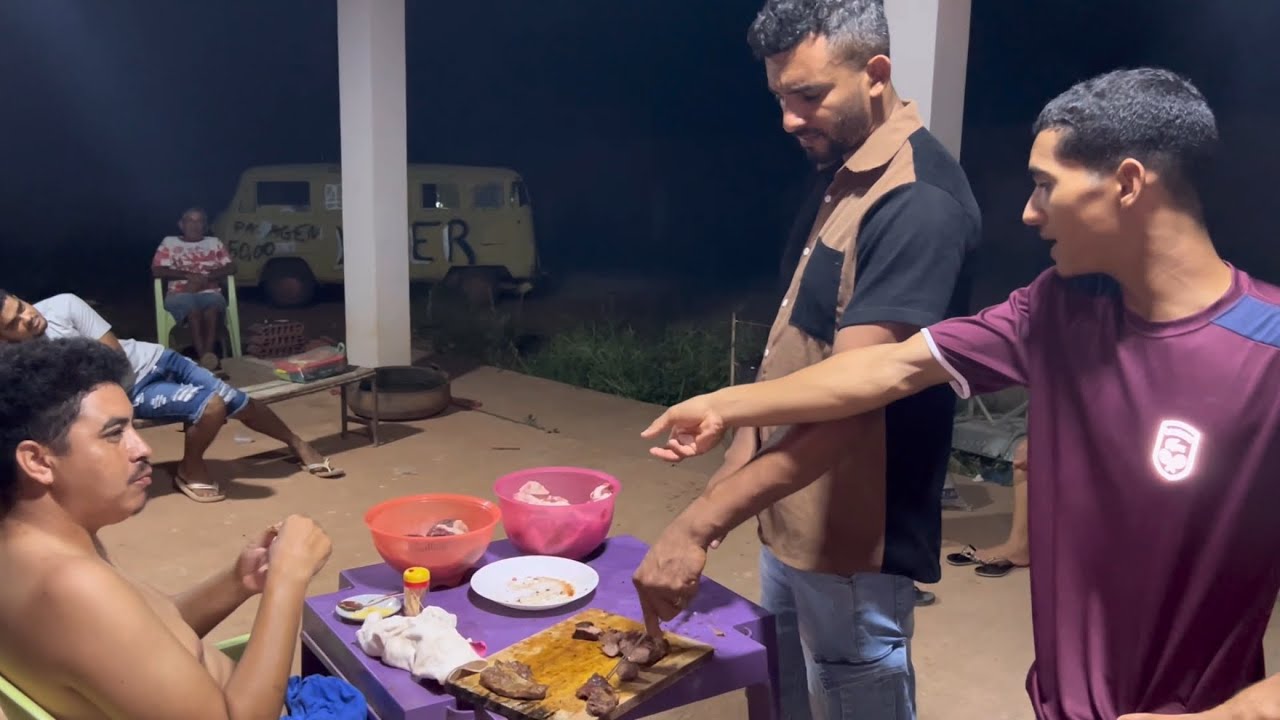 FUNCIONÁRIO lNVADE CHURRASCO DO BRUTINHO E O Pl0R ACONTECE
