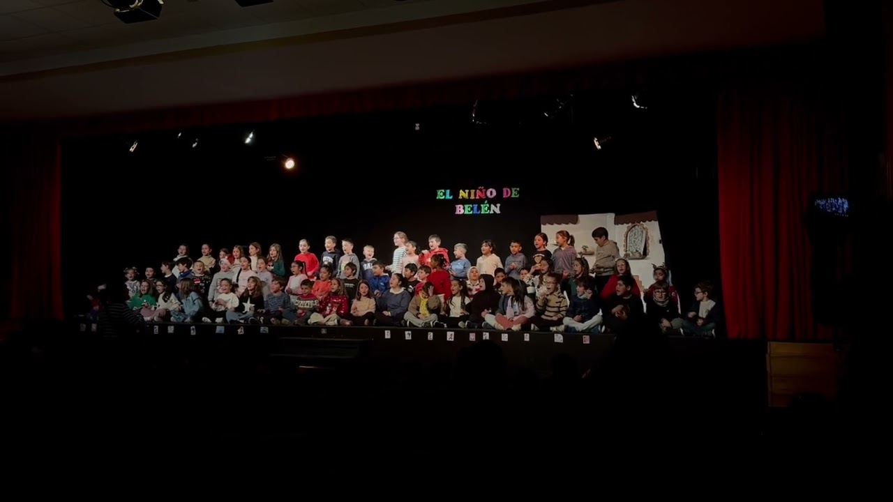 2º En el teatro Navidad 25/26
