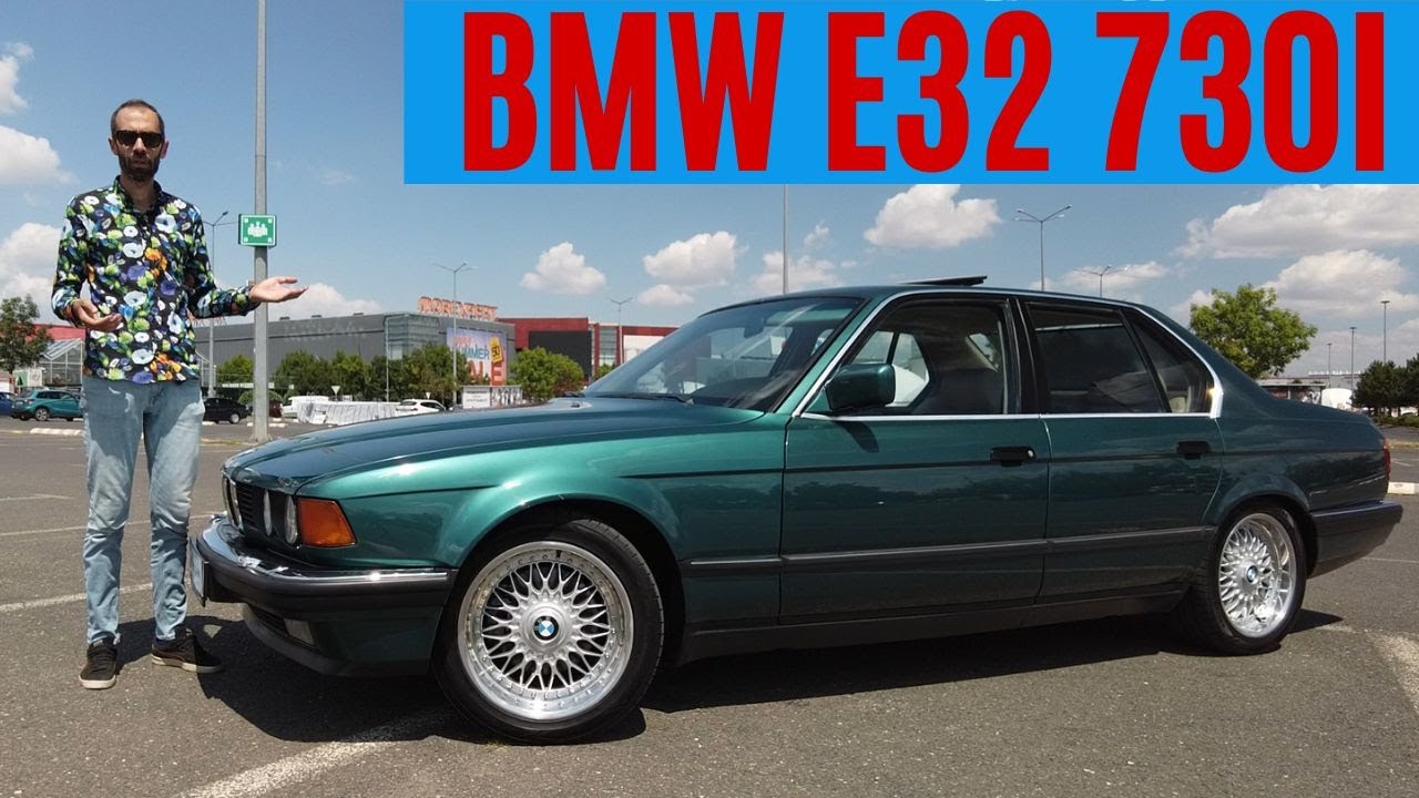 BMW E32 730i din 1989 - mașina dintr-o țară care nu mai există
