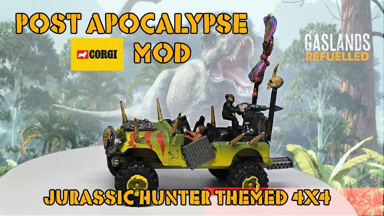 DIY Post Apocalypse CORGI 4x4 custom (Reupload)
