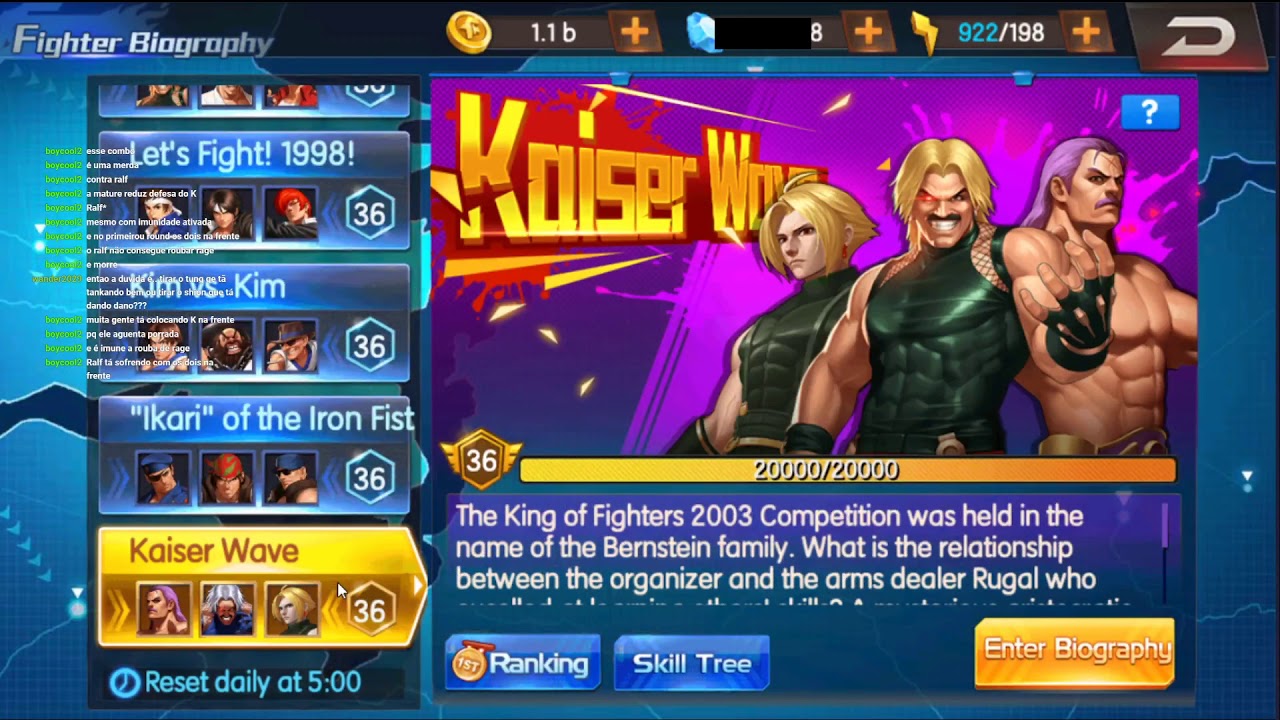 kof 98 um ol - live 697