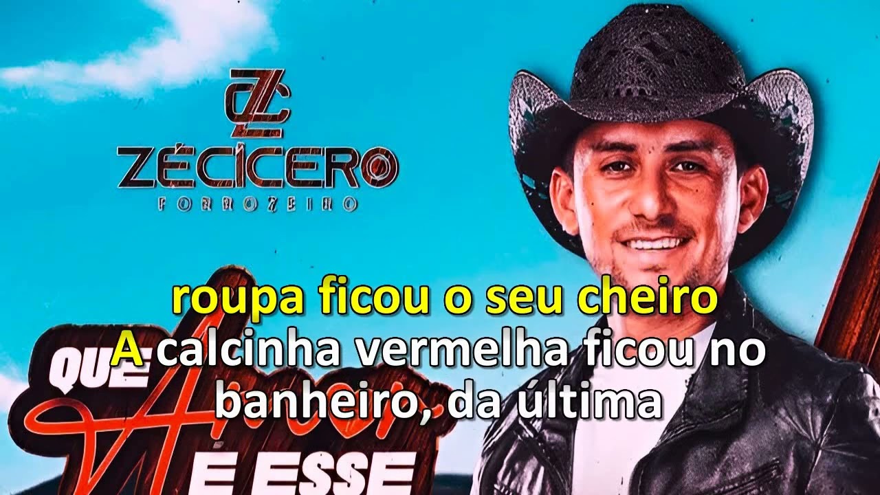Que Amor é Esse - Karaokê/ Zé Cicero Forrozeiro