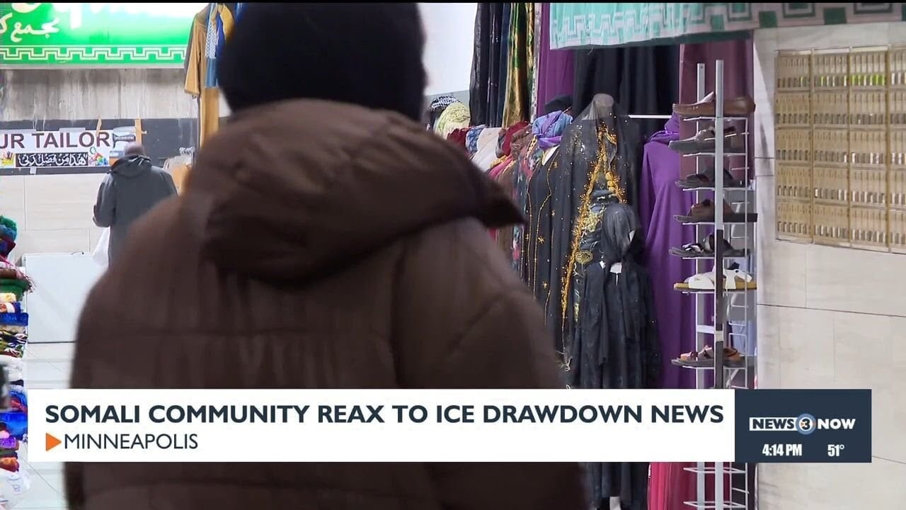 Somali community reacts to ICE drawdown news
