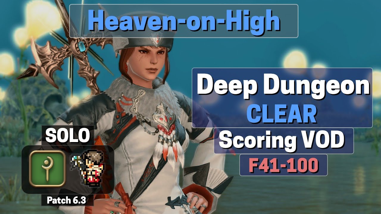 White Mage (WHM) Solo Heaven-on-High (HoH) Scoring Clear (2023-02-25)