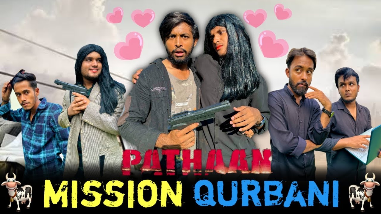 Pathaan Mission Qurbani | Bangla Funny Video | Omor On Fire | It's Omor |