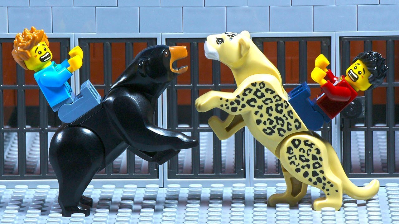 Lego Zoo Tiger And Bear Escape